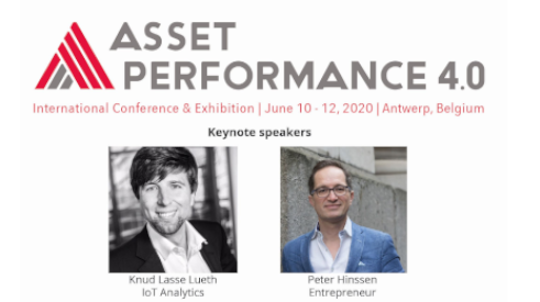 Knud Lasse Lueth keynotespeaker op Asset Performance 4.0
