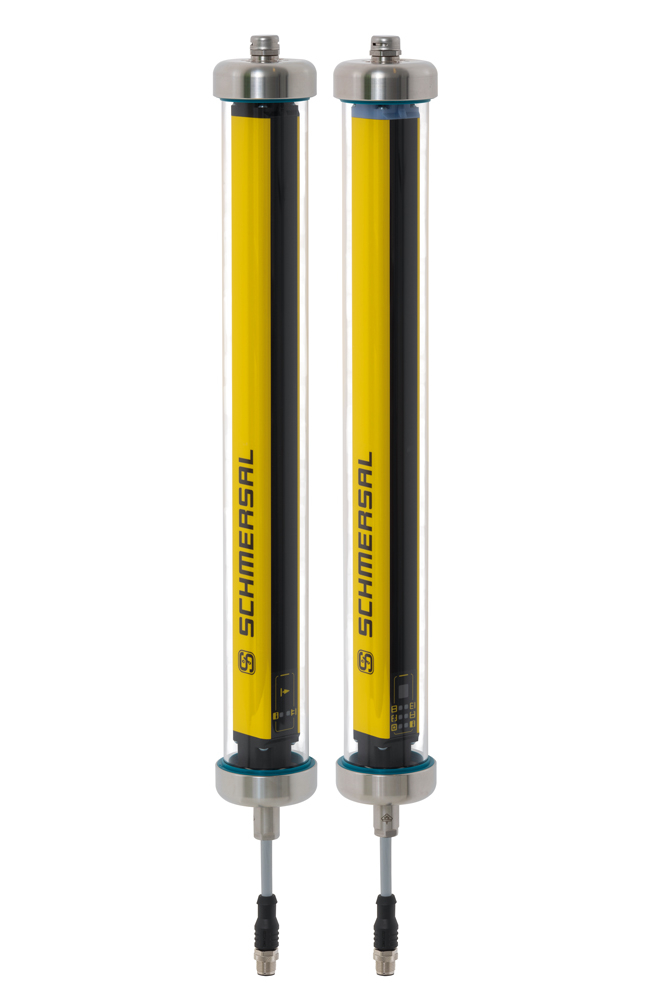 De serie SLC/SLG&nbsp;440 veiligheidslichtschermen met IP69 is speciaal ontwikkeld voor de veeleisende voedingssector