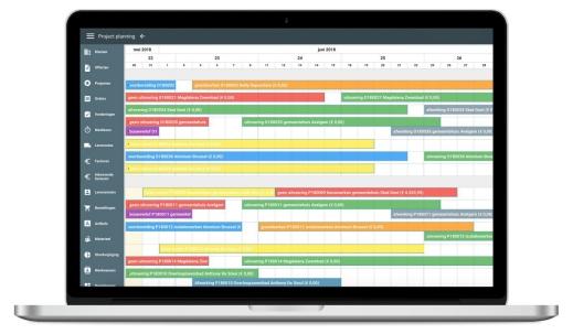 Omdat het bijna altijd gaat om een webservice &ndash; of een app -&ndash; kan de software om het even waar of wanneer geraadpleegd worden