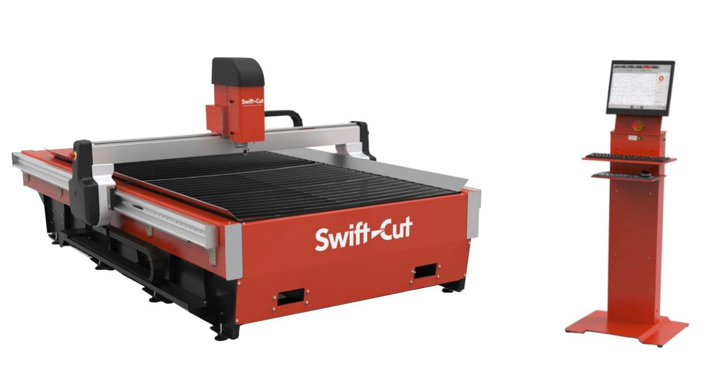 De nieuwe SwiftCut PRO MK4-brandsnijmachine