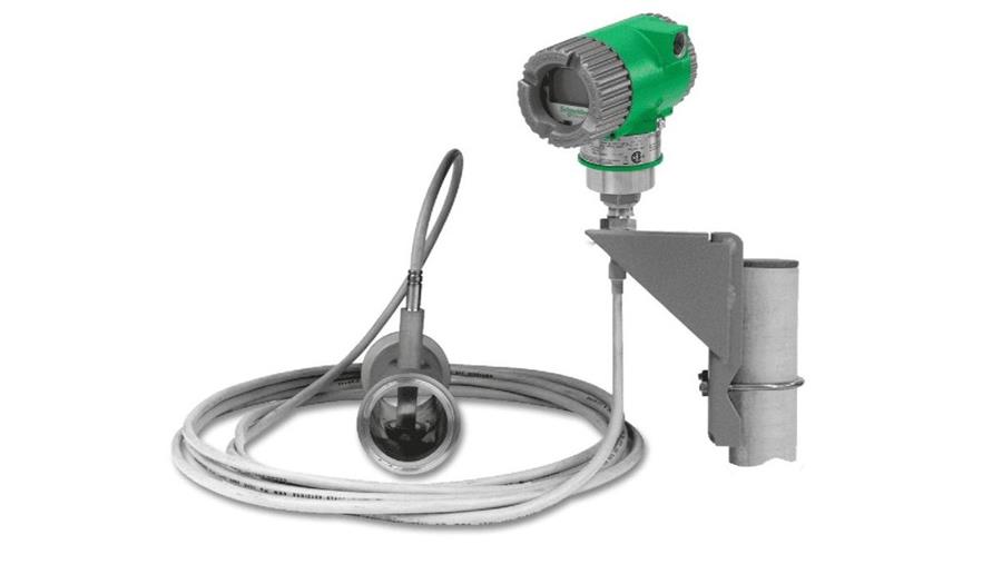VORTEX-FLOWMETER MET SANITAIRE AANSLUITING