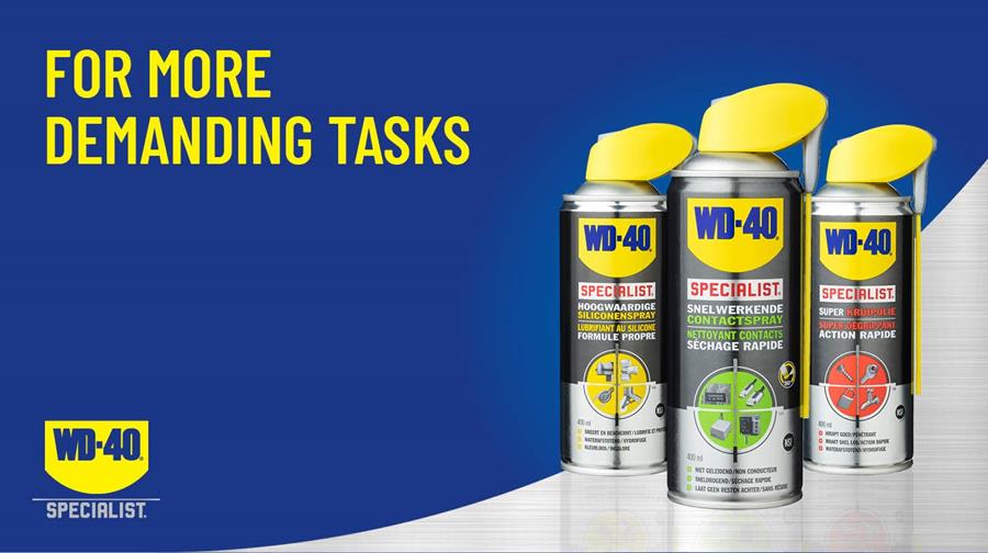 WD-40 SPECIALIST: VOOR DE MEEST VEELEISENDE KLUSSEN