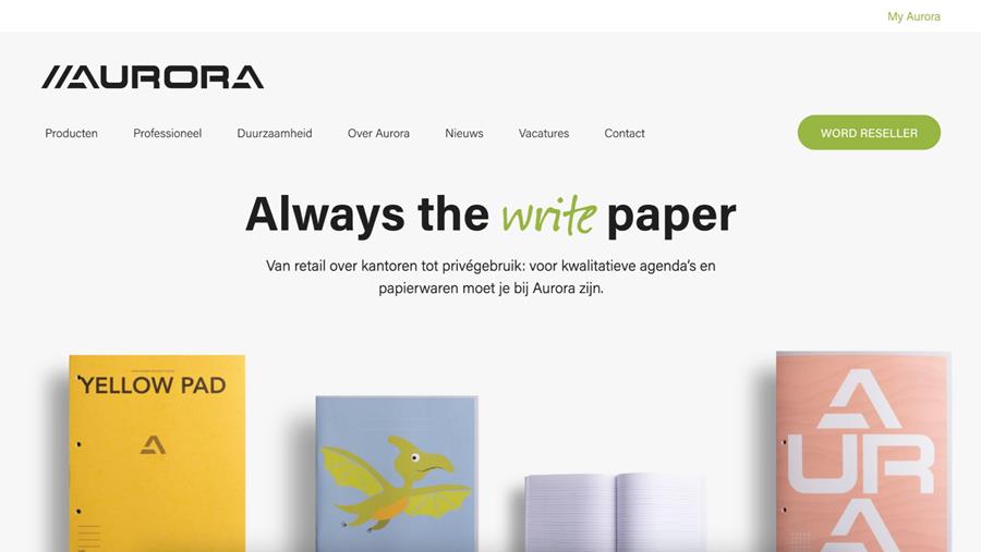 Aurora gaat voor een nieuwe look en nieuwe toekomst