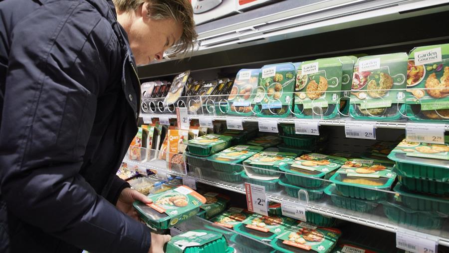 La courbe de croissance des substituts de viande indique une stagnation