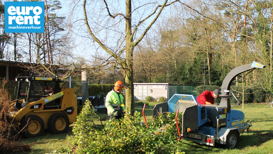 Bespaar geld en tijd met het huren van tuingereedschap en machines bij Euro Rent