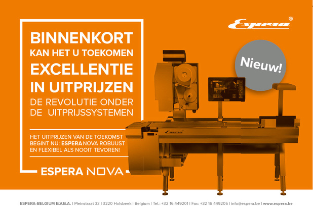 Ontdek ESPERA NOVA, de revolutie op gebied van weeg-etiketteren/uitprijzen