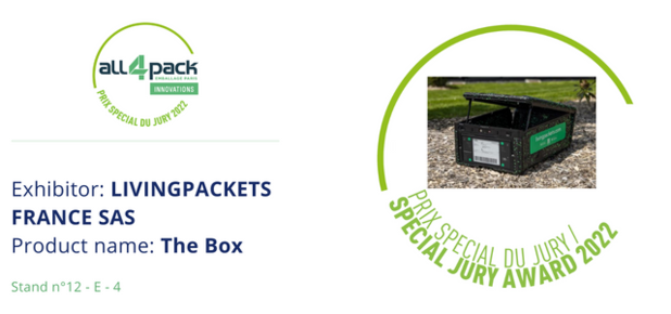 Dit jaar, heeft de jury een Speciale Prijs uitgereikt voor de geselecteerde innovaties.