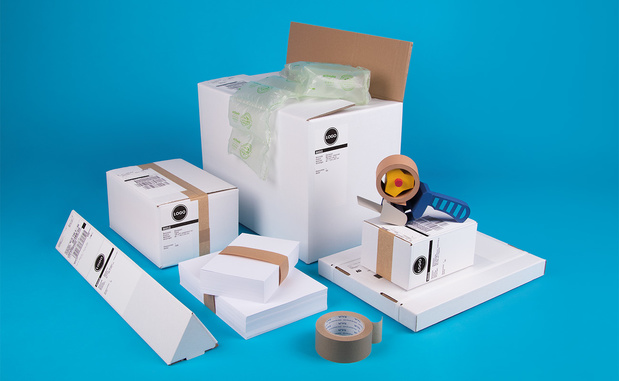 Uniek in online print: verzenden met eigen logo