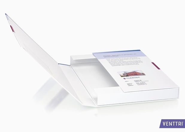 Bedrukte doosbanden: fraaie presentatie van losbladige documentatie