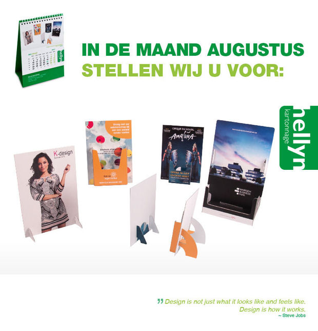 Hellyn Kartonnage: Plaats uw product in de kijker met behulp van ons kwalitatief POS-materiaal