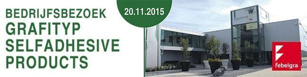 Bedrijfsbezoek en netwerklunch - Grafityp Selfadhesive Products - 20 november 2015