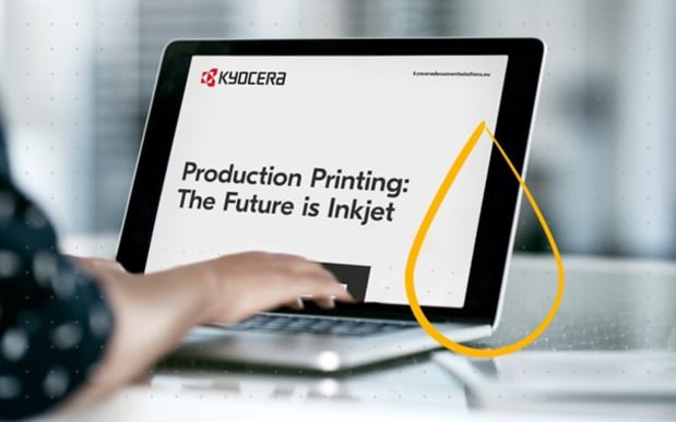 Impression de production : Kyocera, l'avenir est au jet d'encre