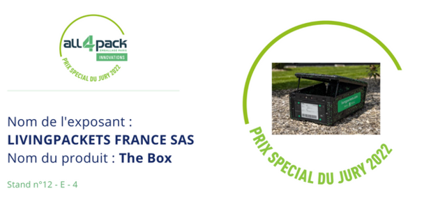 Cette année, le jury a décerné un Prix Spécial parmi les innovations finalistes en lice