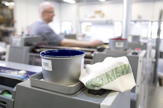 Journées intenses à l'imprimerie