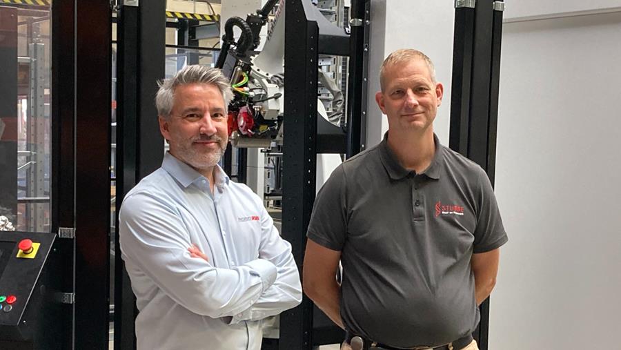 Met de Tower van Robojob kan Stubbe flexibel automatiseren