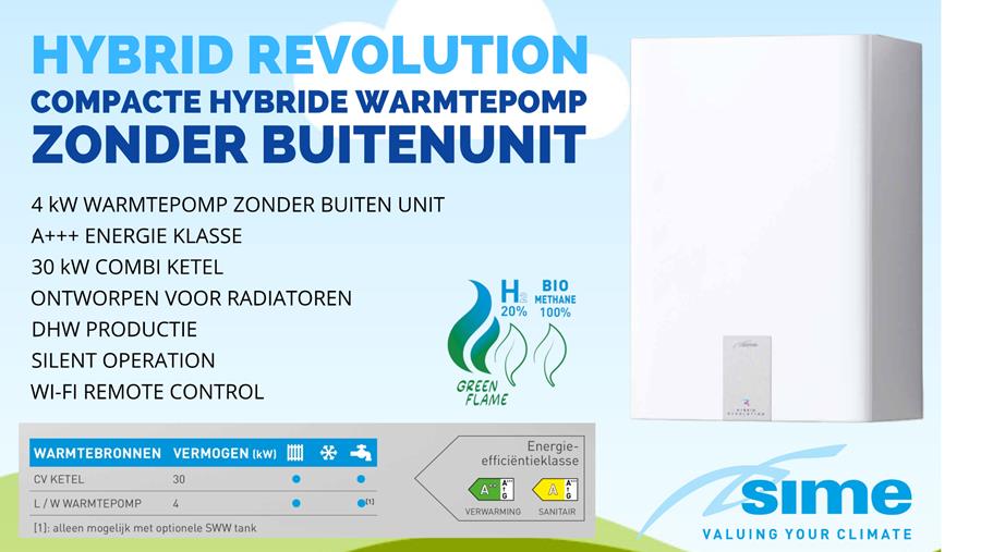SIME Hybrid Revolution: All-in-One waterpomp