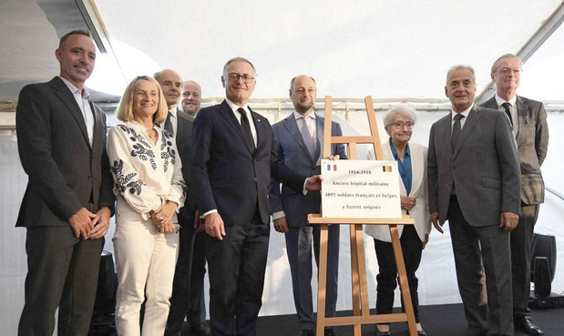 Un hôpital belge aux portes de Paris 