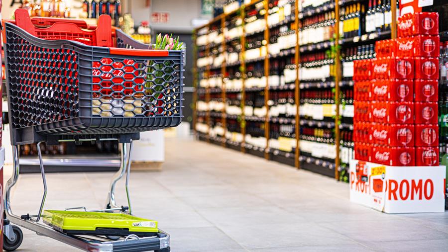 Winkelwagens en -manden van de toekomst blijven klassiek