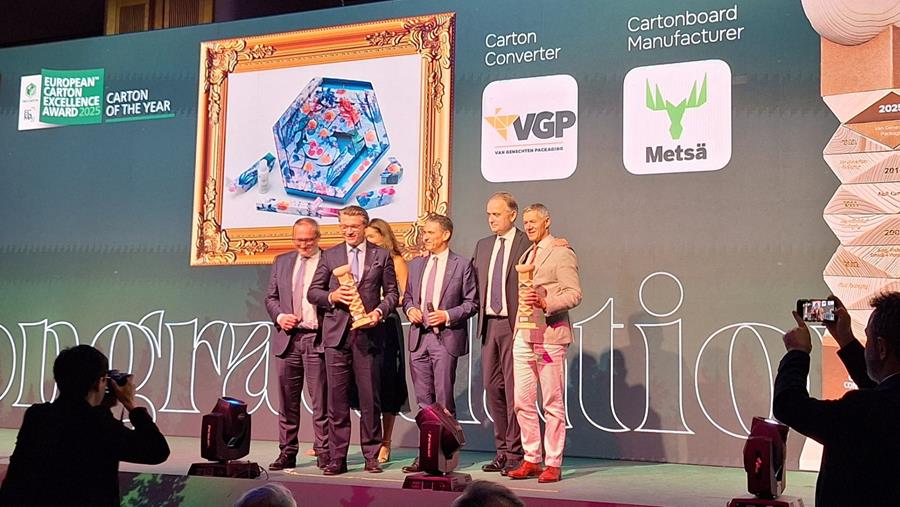 Van Genechten Packaging wint vijf ‘European Carton Excellence Awards’