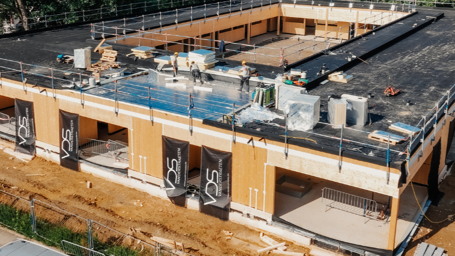 Afschotisolatie als perfecte match met CLT