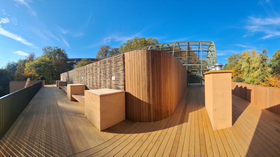 Duurzaam houtwerk voor moerasbiotoop in ZOO Antwerpen