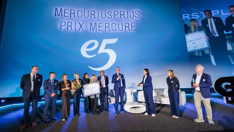 Une innovation qui a de l'impact: e5 remporte le Prix Mercure 2025