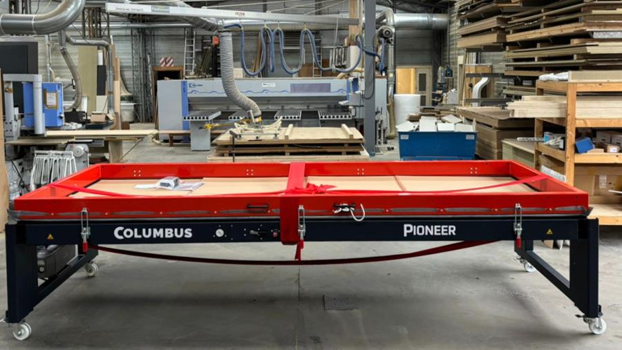 Fleetwood installe la 50e presse à vide Columbus en Belgique