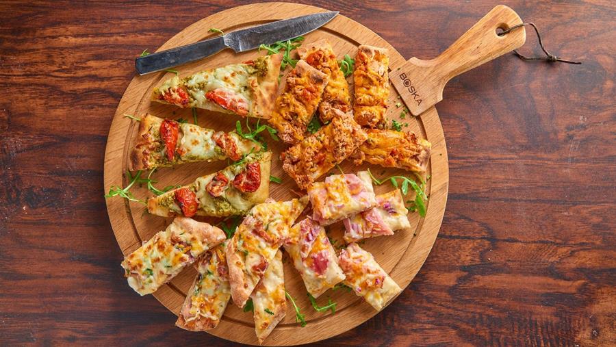 Pinsas et croques de qualité supérieure