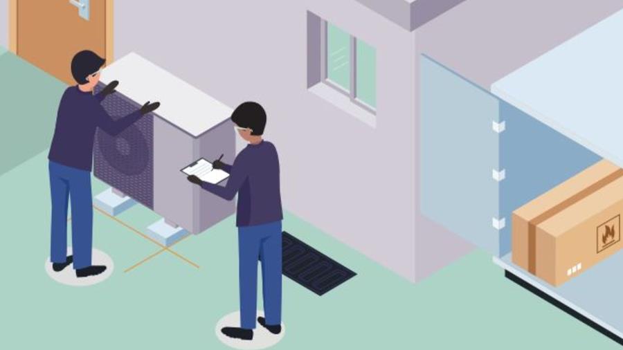 Voici comment installer une pompe à chaleur au propane en toute sécurité