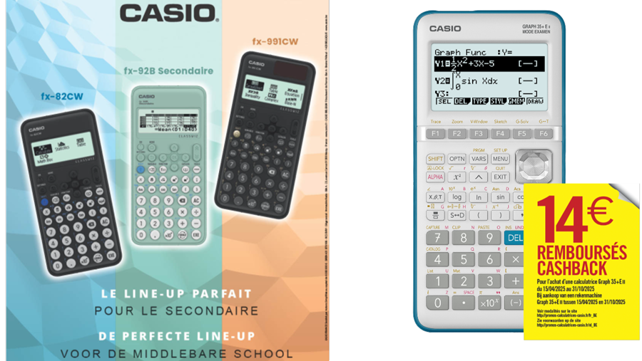 Adoptez la famille ClassWiz !
